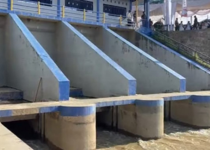 Pulihkan Irigasi, Kementerian PU Sukses Uji Coba Pengaliran Air Daerah Irigasi Jambo Aye di Provinsi Aceh