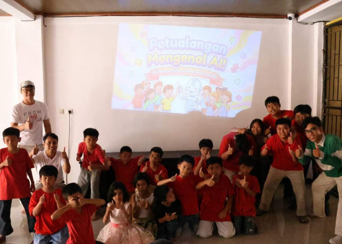 ONESIA Gelar Kegiatan Sosial, Kenalkan AI dan Dukung Bakti Kesehatan