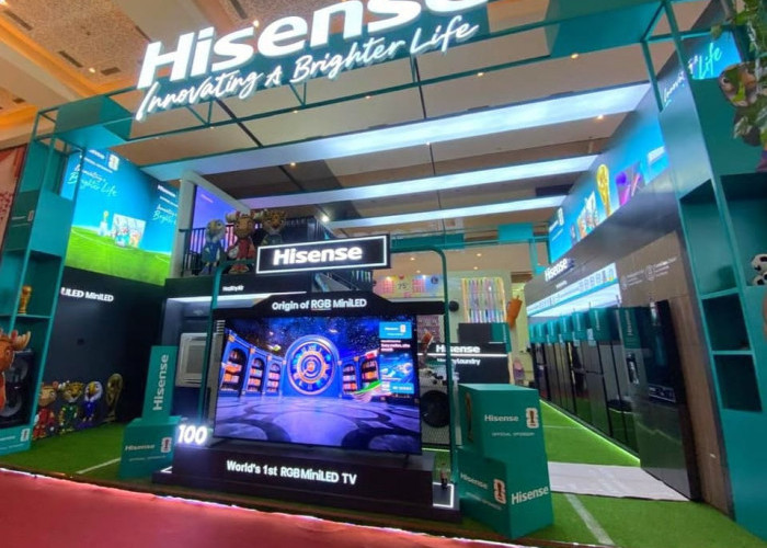 Rayakan Semangat FIFA World Cup 2026™, Hisense Hadirkan Teknologi Canggih di Jakarta Fair 2026