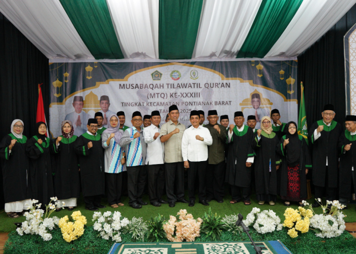 Bahasan Resmi Buka MTQ ke-33 Pontianak Barat, Tekankan Pentingnya Akhlak