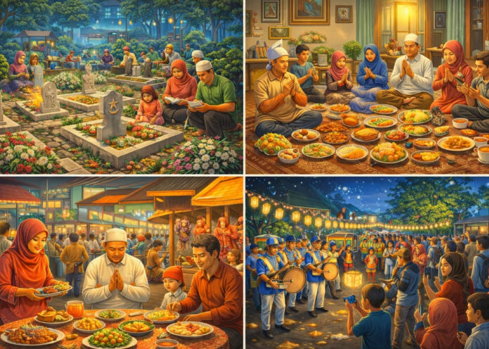 Ziarah Kubur hingga Megang, Ini Tradisi Unik Warga Kalbar Menyambut Ramadhan