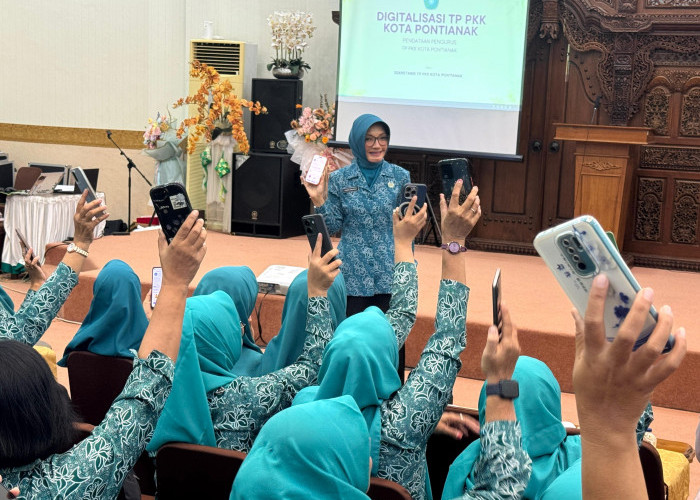 PKK Kota Pontianak Mulai Transformasi Digital, Data Manual Beralih ke Sistem Digital