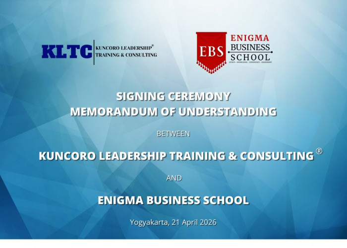Perkuat Sinergi Akademik dan Industri Global, KLTC Lakukan MoU Dengan Enigma Business School (EBS)