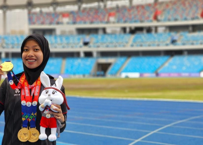 Menyala Indonesiaku! Karisma Evi Tiarani Pecahkan Rekor dan Jadi Juara Sprinter 2024