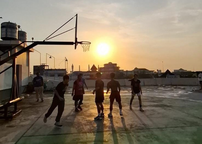 Dukung Basket Usia Dini, Lapangan di Gedung Parkir Pontianak Jadi Terobosan Baru