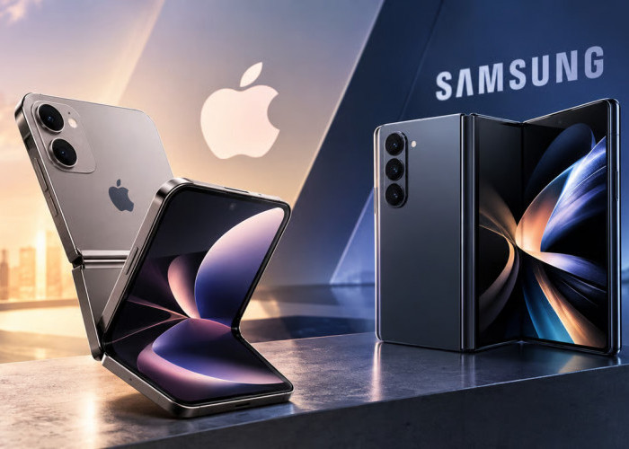 Apple Masuk ke Pasar Foldable, Bisakah iPhone Duo Menyaingi Samsung?