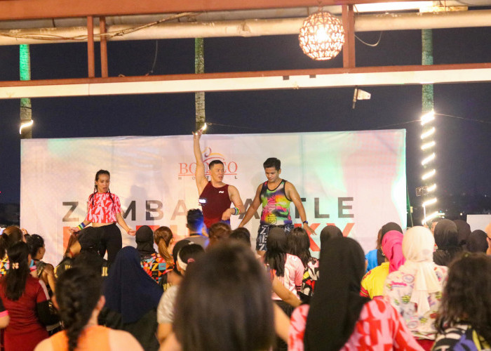Zumba Battle di Borneo Hotel Pontianak Sukses Besar, Tiket Ludes dalam Tiga Hari
