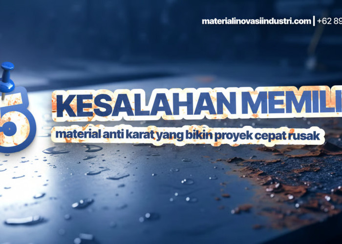 5 Kesalahan Memilih Material Anti Karat yang Bikin Proyek Cepat Rusak