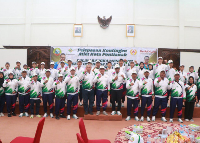 Wakil Walikota Pontianak Dukung Penuh Kontingen POPDA 2025, Harap Raih Prestasi