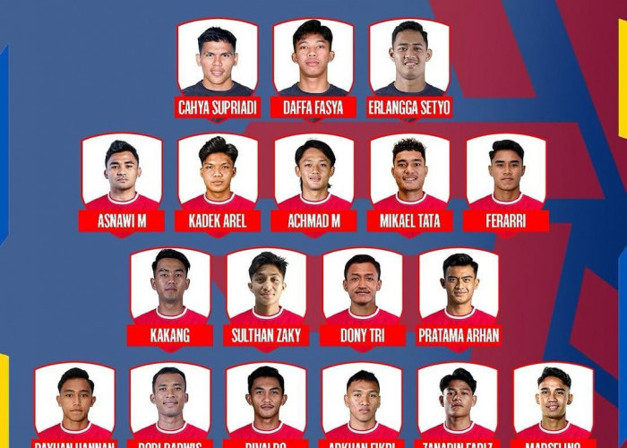 Yuk Intip Rata-Rata Usia Skuad Timnas Indonesia di Piala AFF 2024