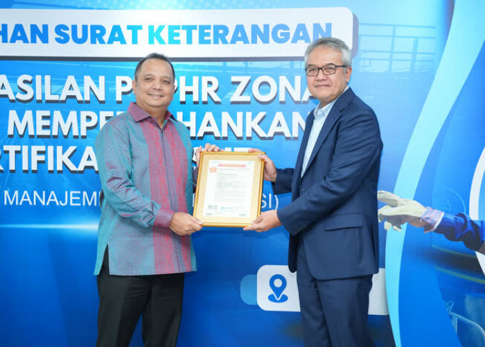 Pertamina Hulu Rokan dan SUCOFINDO Perkuat Kinerja Berkelanjutan lewat Sertifikasi Sistem Manajemen Terintegra