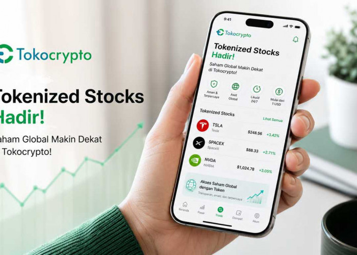 Tokocrypto Buka Akses Saham NVIDIA hingga SpaceX Lewat Kripto, Investor Indonesia Bisa Ikut Masuk!