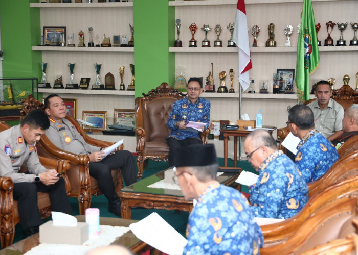 Antisipasi Arus Mudik Lebaran, Wali Kota Gelar Rakor dengan Forkopimda   P