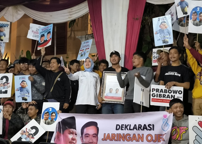 Jejaring Ojek Pangkalan Jakarta Timur Deklarasikan Dukungan untuk Prabowo-Gibran, Harapan untuk Pekerjaan dan 