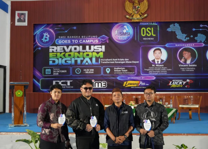 OSL Indonesia Berkolaborasi dengan SMSI Bangka Belitung Dorong Literasi Aset Kripto di Kalangan Mahasiswa