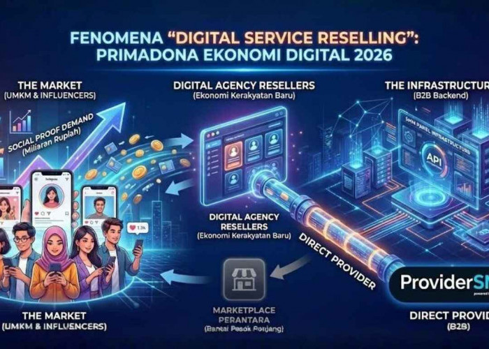 Fenomena 'Digital Service Reselling': Mengapa Bisnis Keagenan Media Sosial Jadi Primadona Baru Ekonomi Digital