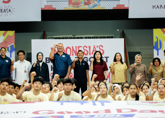 Meluaskan Partisipasi Lewat Pelatihan Basket Pelajar Terbesar Kopi Good Day DBL Camp 2025