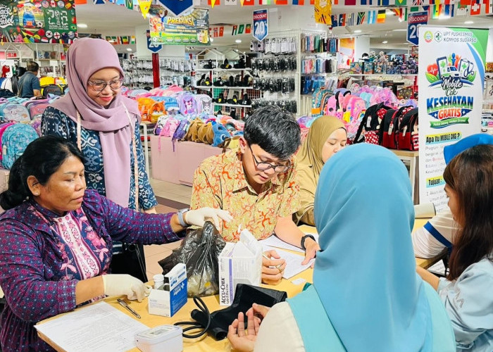 Mobile CKG Resmi Diluncurkan Dinkes Pontianak, Warga Bisa Cek Kesehatan Gratis