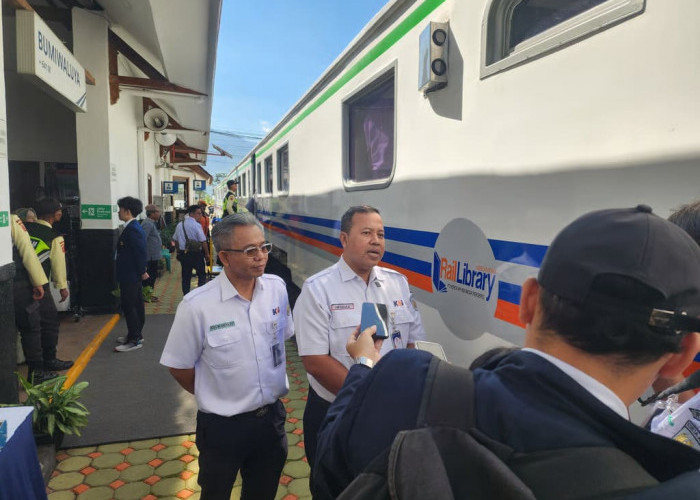 KAI Daop 2 Bandung Adakan Pengobatan Gratis Dengan Rail Clinic di Stasiun Bumiwaluya