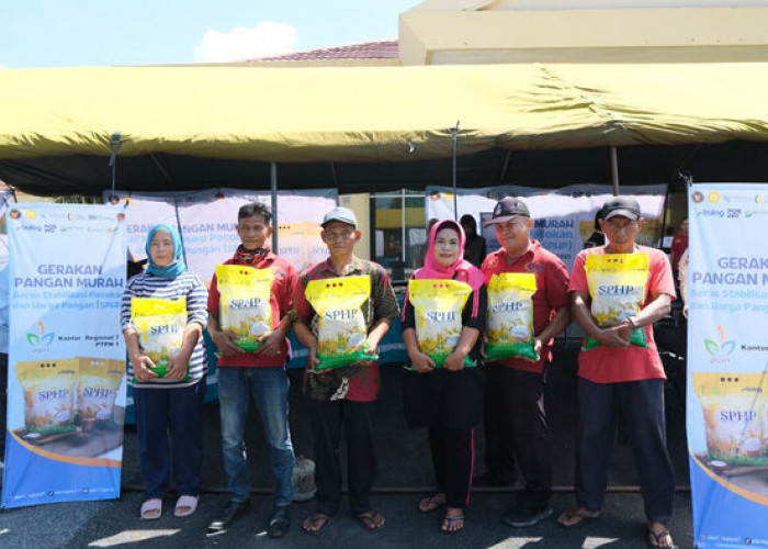 PTPN I Dukung Ketahanan Pangan Melalui Pasar Murah Beras