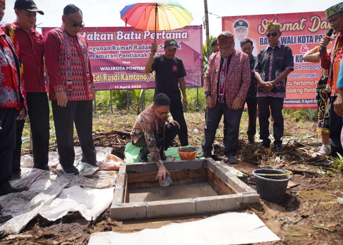 Wali Kota Pontianak Dukung Pembangunan Rumah Radakng Samilik sedbag