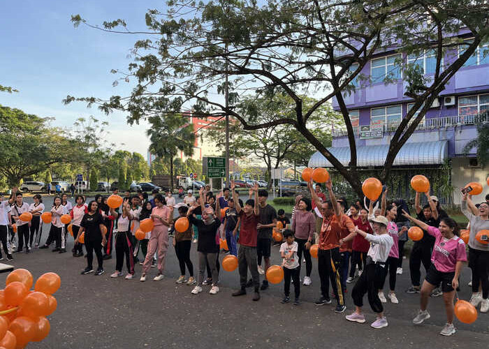 Jalan Sehat Meriahkan Rangkaian Dies Natalis ke-2 SATU University di Kampus Pontianak