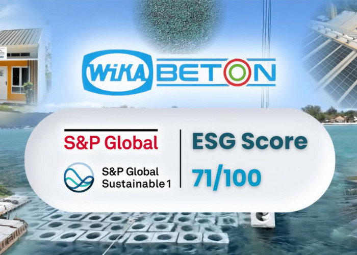 Skor ESG Tinggi dan Free Float Saham Kuat, WIKA Beton Wakili Emiten Indonesia Berstandar Global