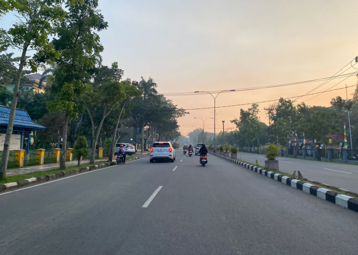 Kabut Asap Mulai Selimuti Pontianak dan Kubu Raya, Begini Penjelasan BMKG!