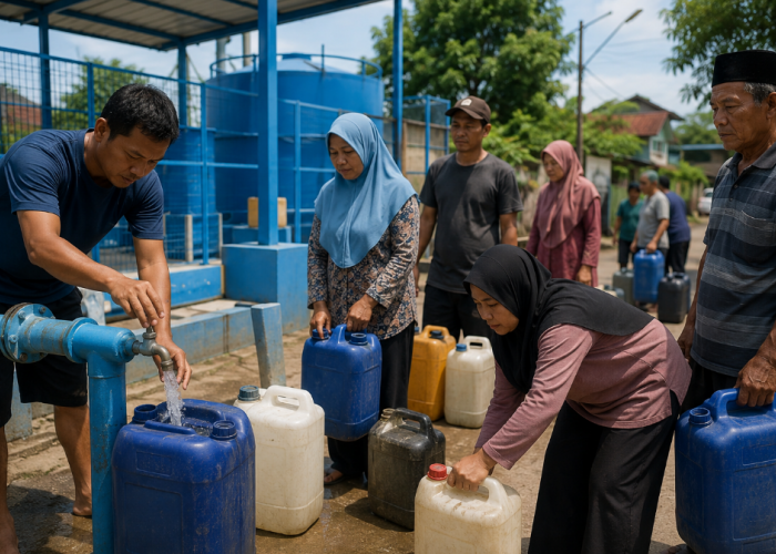 PDAM Pontianak Tambah Lokasi Bantuan Air Bersih Gratis, Berikut Lokasi Pengambilannya