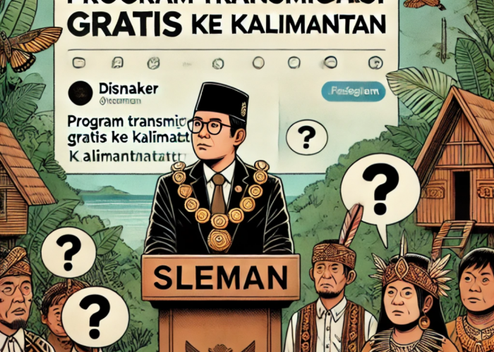 Disnaker Sleman Buka Program Transmigrasi Gratis ke Kalimantan, Warga Lokal Pertanyakan Koordinasi