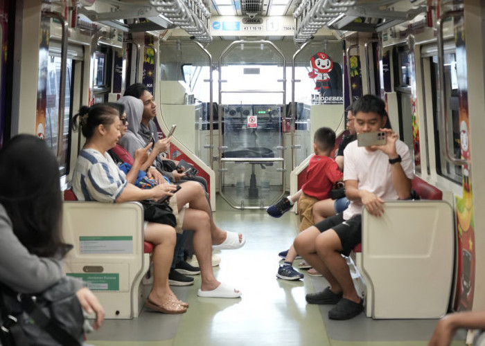 H1 & H2 Lebaran 2026 Pengguna LRT Jabodebek Melonjak Hingga 79 Persen