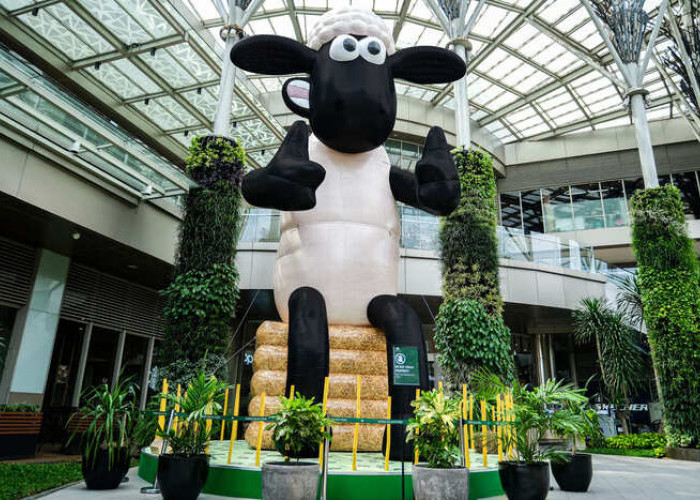 Ada Shaun The Sheep Raksasa di Grand Galaxy Park Bekasi