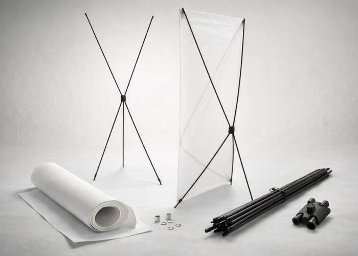 Panduan Lengkap Opsi Finishing Banner di Supplier X Banner