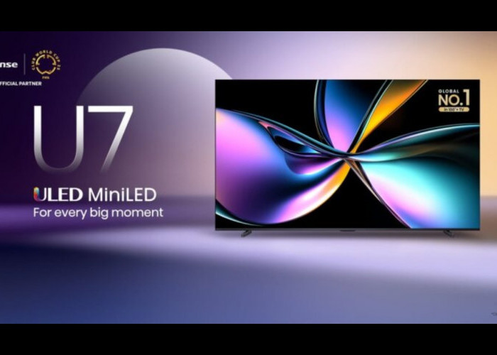 Tonton FIFA Club World Cup 2025TM dengan Pengalaman Sinematik dari Rumah Bersama Hisense MiniLED TV U7Q 100 In