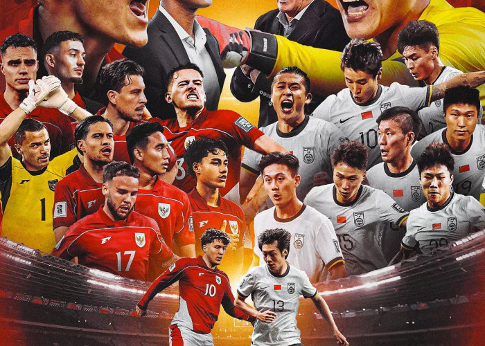 Berikut Link Live Streaming Indonesia vs China di Kualifikasi Piala Dunia 2026