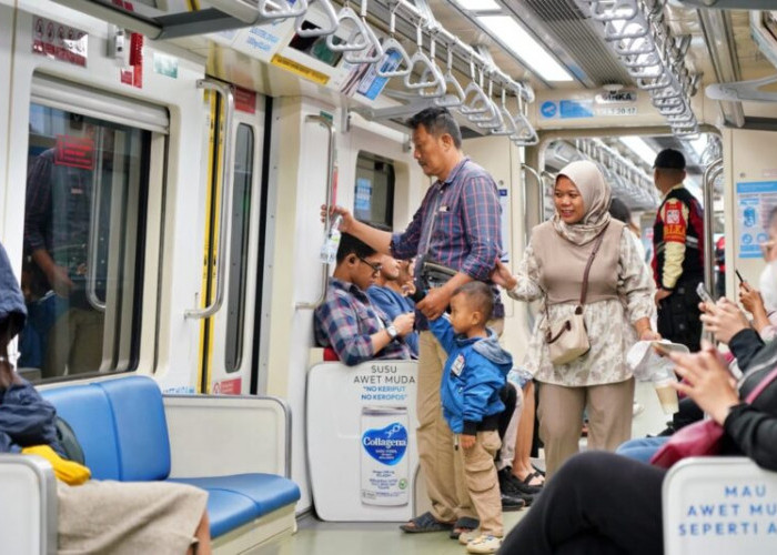 162 Ribu Pengguna Manfaatkan LRT Jabodebek Selama Libur Panjang Iduladha