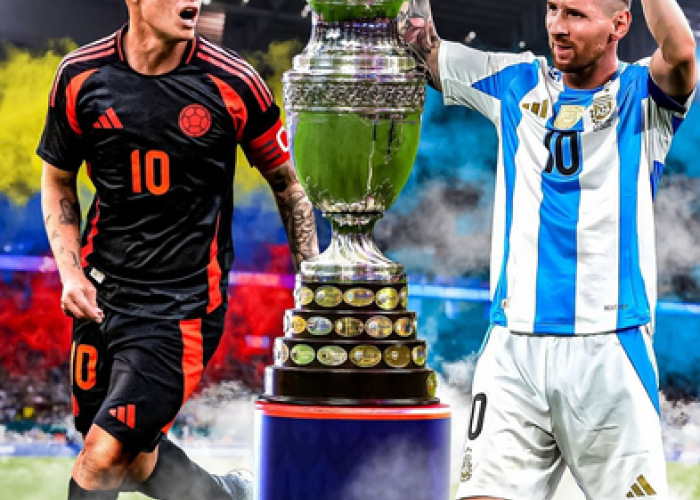 Head to Head Argentina vs Kolombia Final Copa America 2024, Juara Nomor Satu, Kalah Tetap Nomor Satu