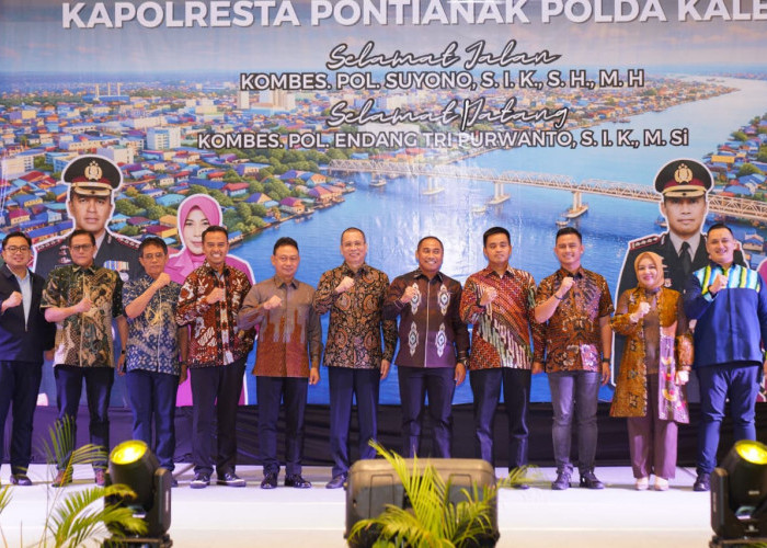Pisah Sambut Kapolresta Pontianak, Wali Kota Harap Sinergi Terus Menguat