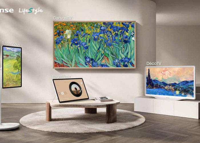 Hisense Perkenalkan RoamView, Layar yang Bisa Mengikuti Aktivitas Penggunanya