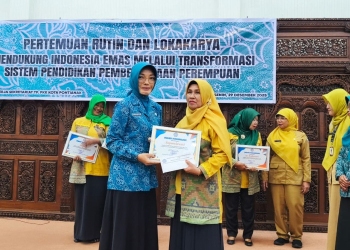 Bangun SDM Sejak Usia Dini, TP PKK Pontianak Perkuat PAUD dan Kapasitas Perempuan