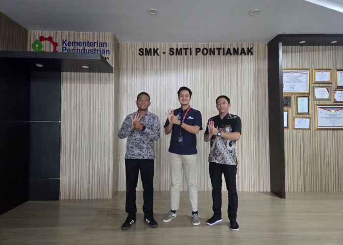 SMK SMTI Pontianak Siapkan Transformasi Digital, Jajaki Kolaborasi dengan Telkom
