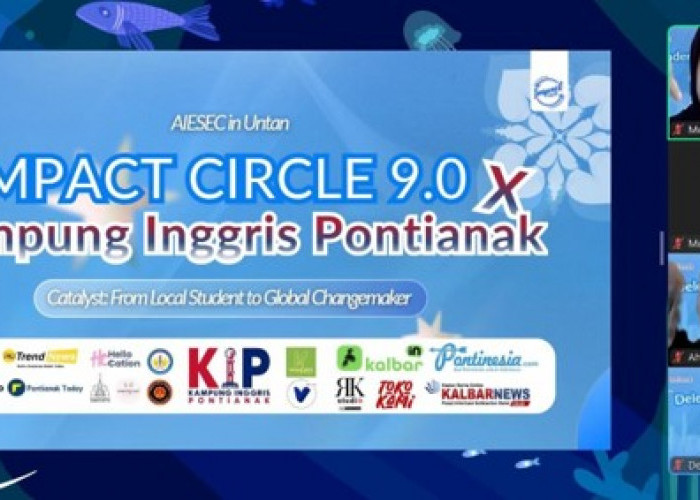 Impact Circle 9.0 AIESEC in Untan Tingkatkan Kesadaran Pemuda akan Pentingnya Kemampuan Bahasa Inggris