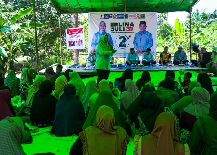 Kunjungi Desa Bukit Batu, Erlina Dorong untuk Kesejahteraan Warga dan Pemberdayaan Ekonomi Lokal