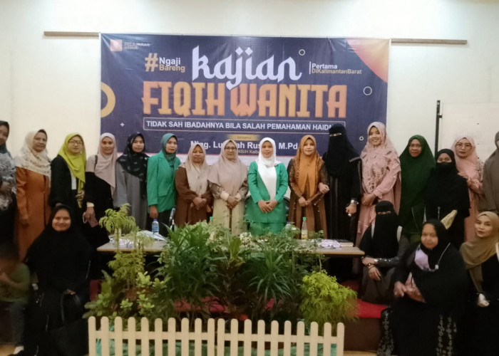 Ketua Fatayat NU Sungai Pinyuh Apresiasi Kegiatan Komunitas Pelajaran Kedua: Kajian Fiqih Wanita