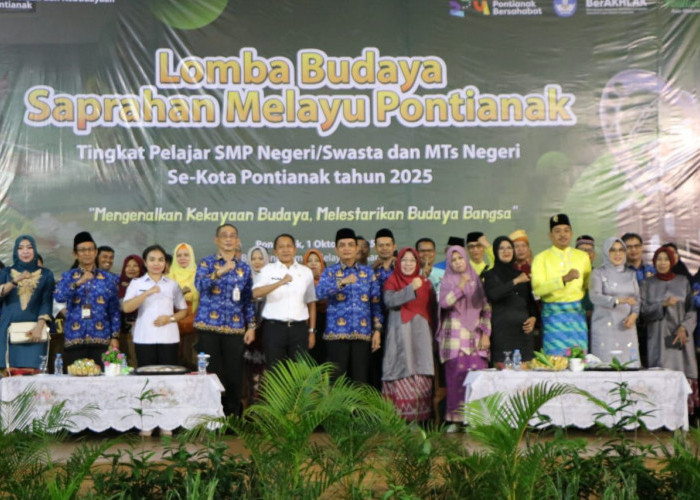 Festival Saprahan Pelajar 2025, Upaya Lestarikan Budaya Melayu di Kota Pontianak
