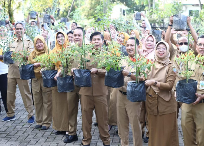 Dinas Pangan Pontianak Canangkan Gerakan Menanam Cabai