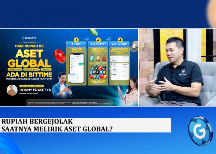 Rupiah Bergejolak, Akses Aset Global Mulai Rp10.000 di Bittime