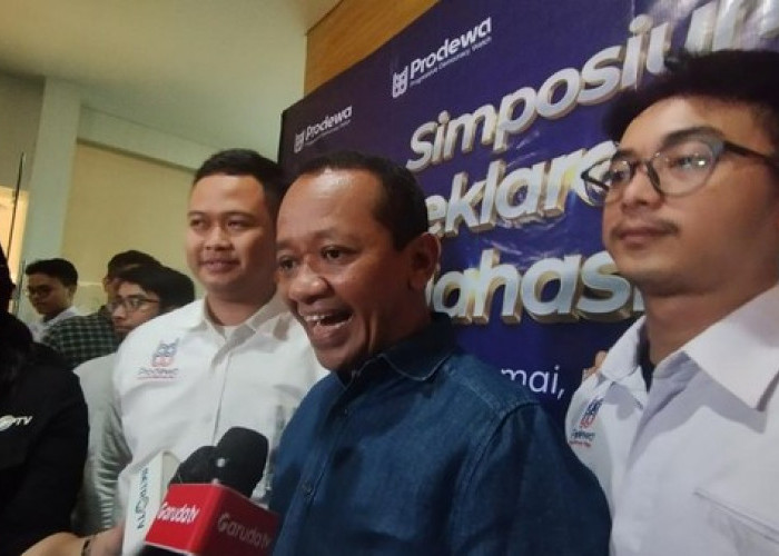 Prabowo-Gibran Mendominasi, Bahlil Ajak Tudingan Kecurangan Dilaporkan ke Bawaslu
