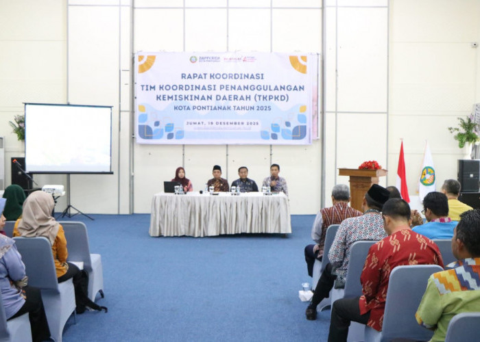 Pemkot Pontianak Perkuat Strategi Pengentasan Kemiskinan Lewat Rakor TKPKD