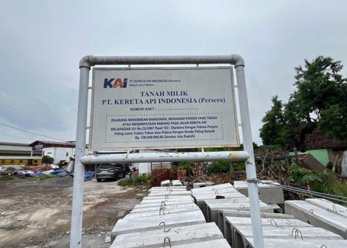 Perkuat Legalitas Aset Negara, KAI Daop 7 Madiun Terima 17 E-Sertifikat Tanah dari BPN Kabupaten Madiun